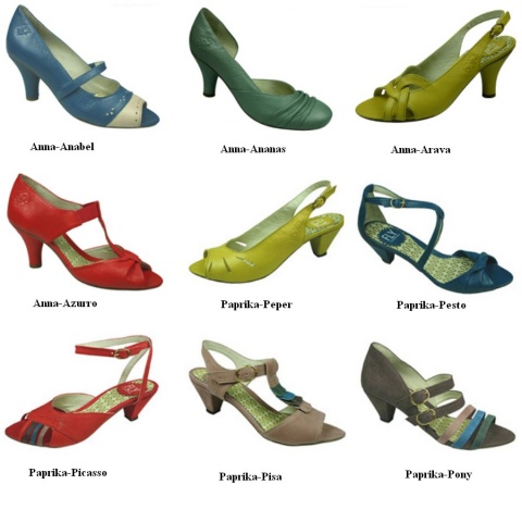Fly London, modely “Anna“ a “Paprika“.
