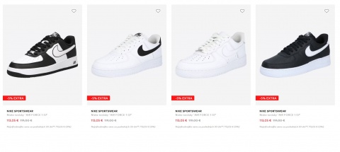 Eshop aboutyou Black Friday 2023: Nike Air Force 1 Low
