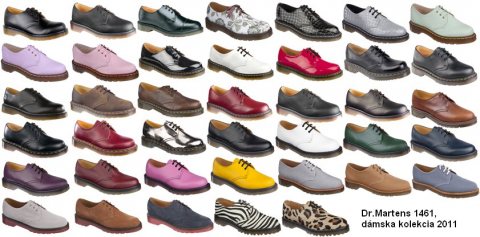 Dr.Martens 1461 - dámska kolekcia 2011